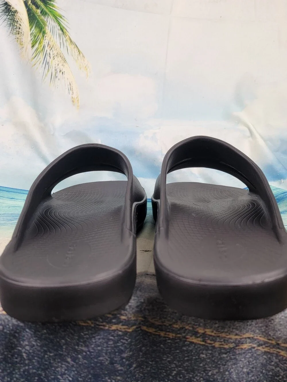 OOFOS OOahh Recovery Slides Mens 12